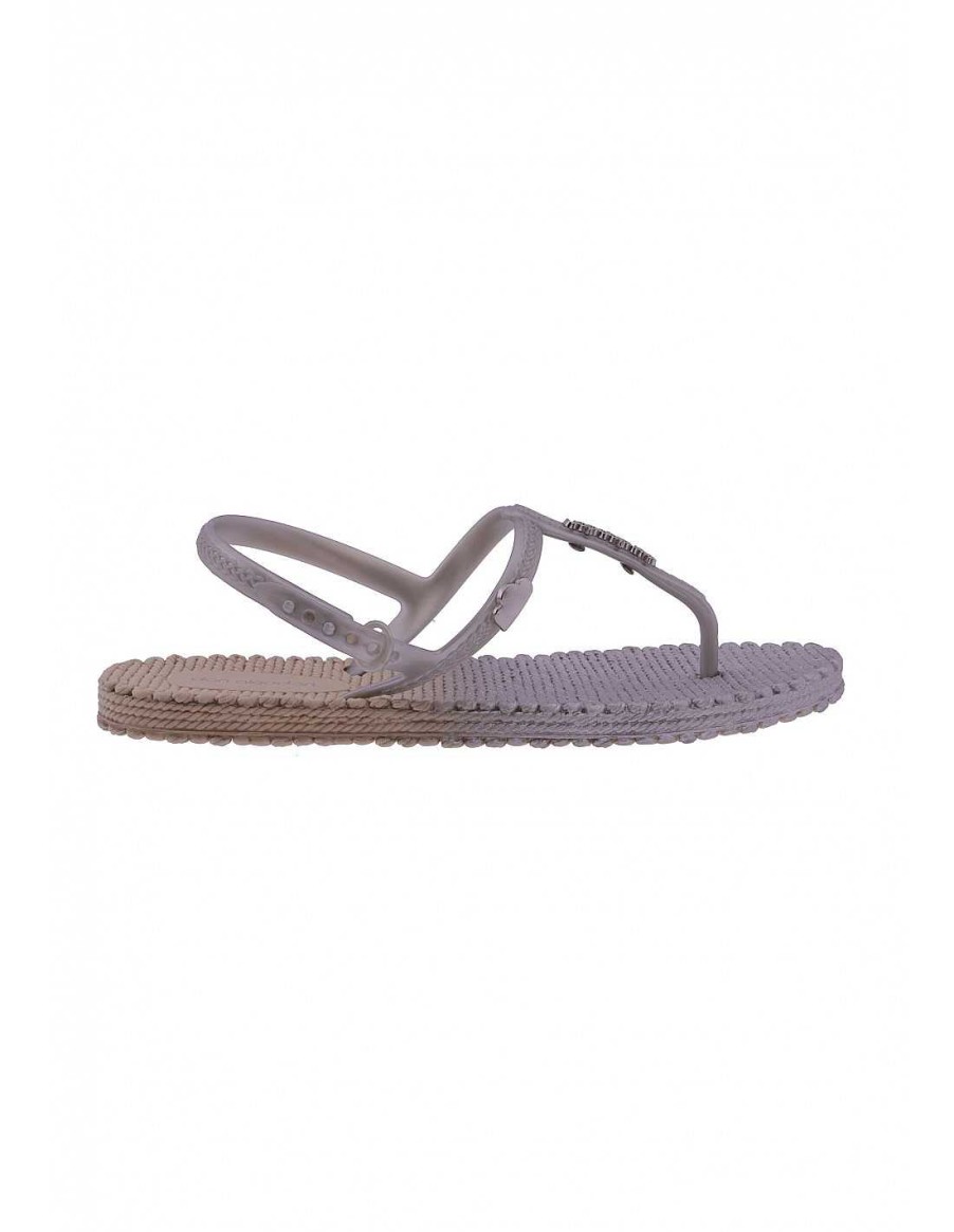 Footwear DON ALGODON | Finger Flip Flops for Women Don Algodon Corcega Silver