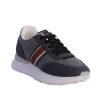 Footwear AMICHI | Amichi Damaris Women's Sneaker in Felt and Patent Leather Grey