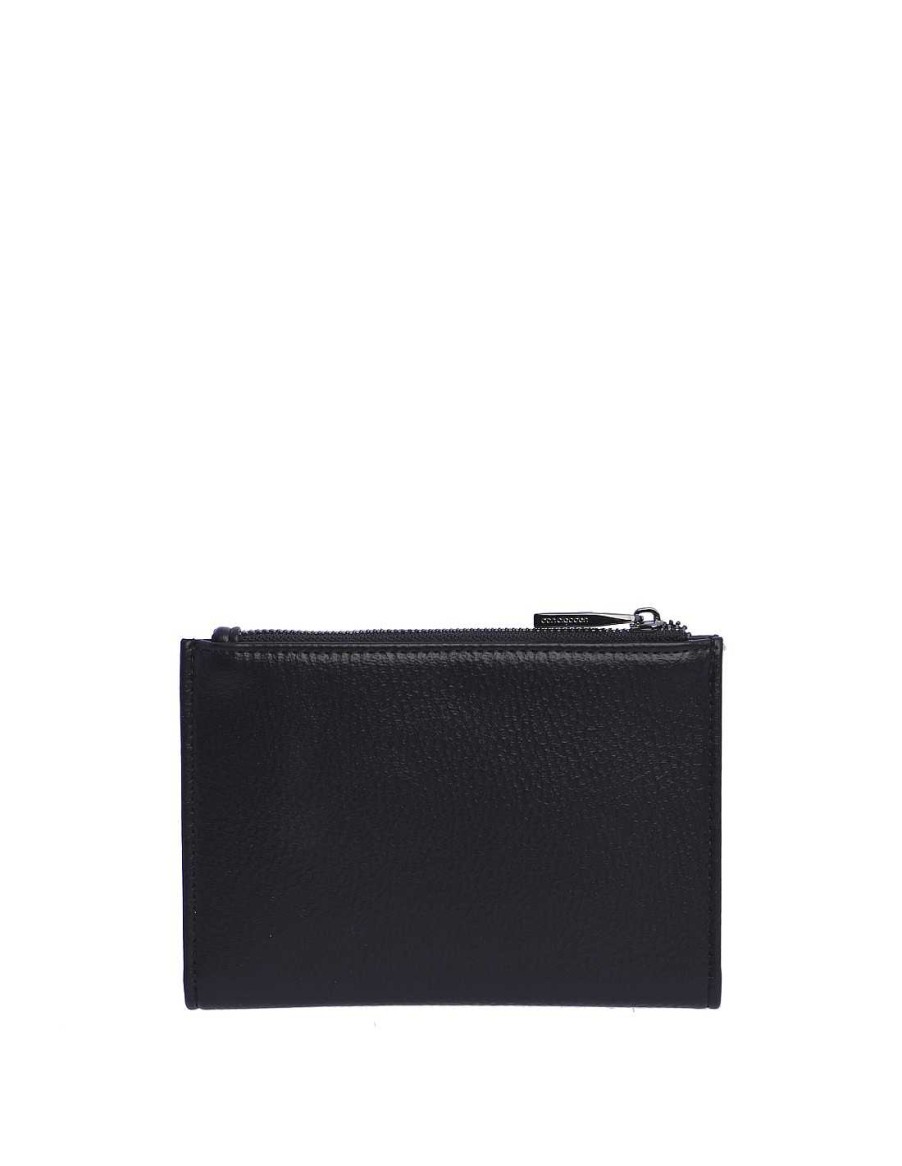 Wallets DON ALGODON | Don Algodon Women's Wallet Viliana Synthetic Leather Black