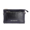 Bags DON ALGODON | Don Algodon Bella Women's Shoulder Bag Synthetic Tin With Zipper Black