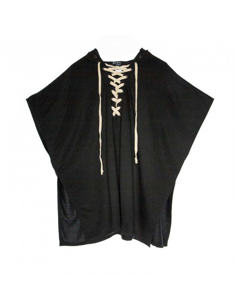 Accessories FOR TIME | For Time Tawyi Poncho Black