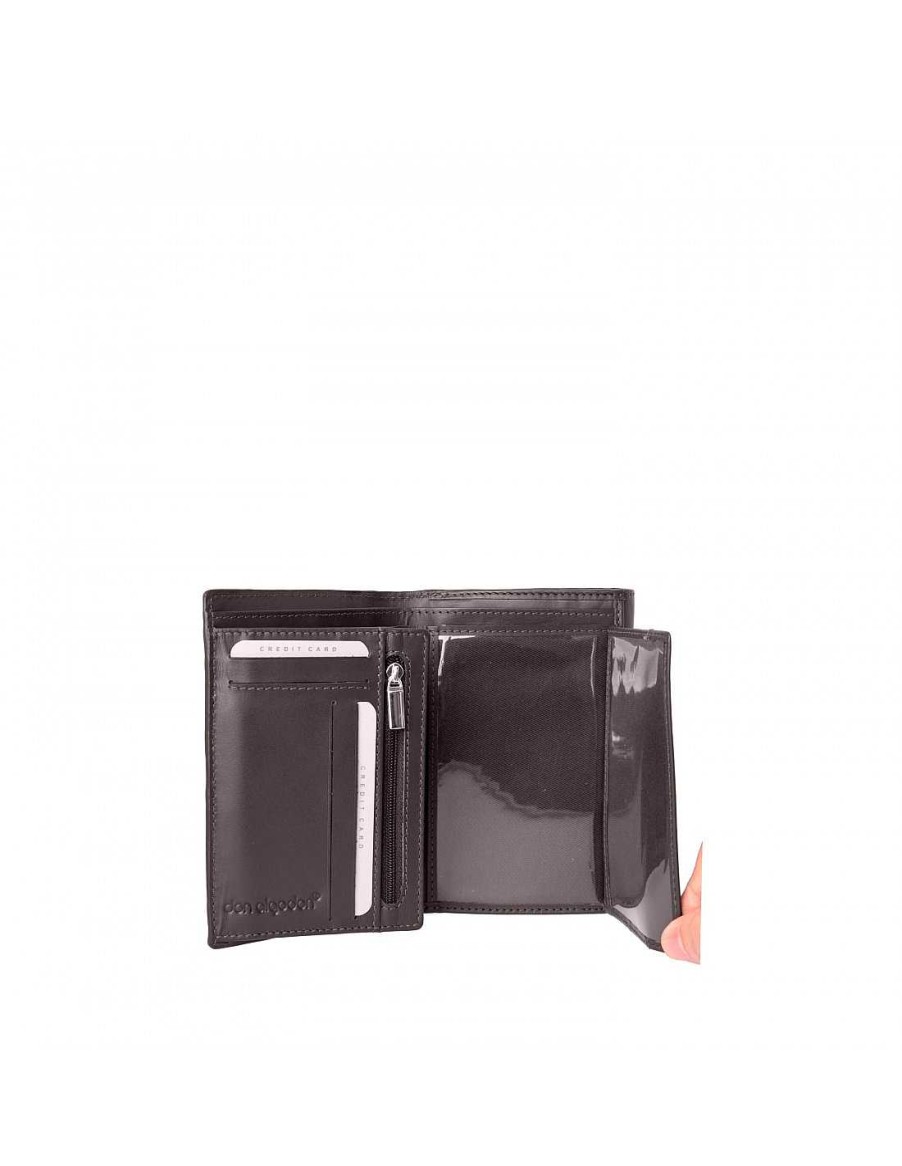 Wallets DON ALGODON | Wallet Card Holder Wki4760 Don Algodon Leather Grey