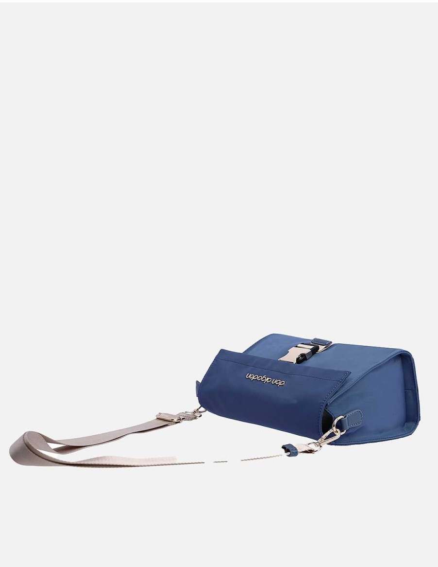 Bags DON ALGODON | Don Algodon Serrana Nylon Women's Shoulder Bag Blue