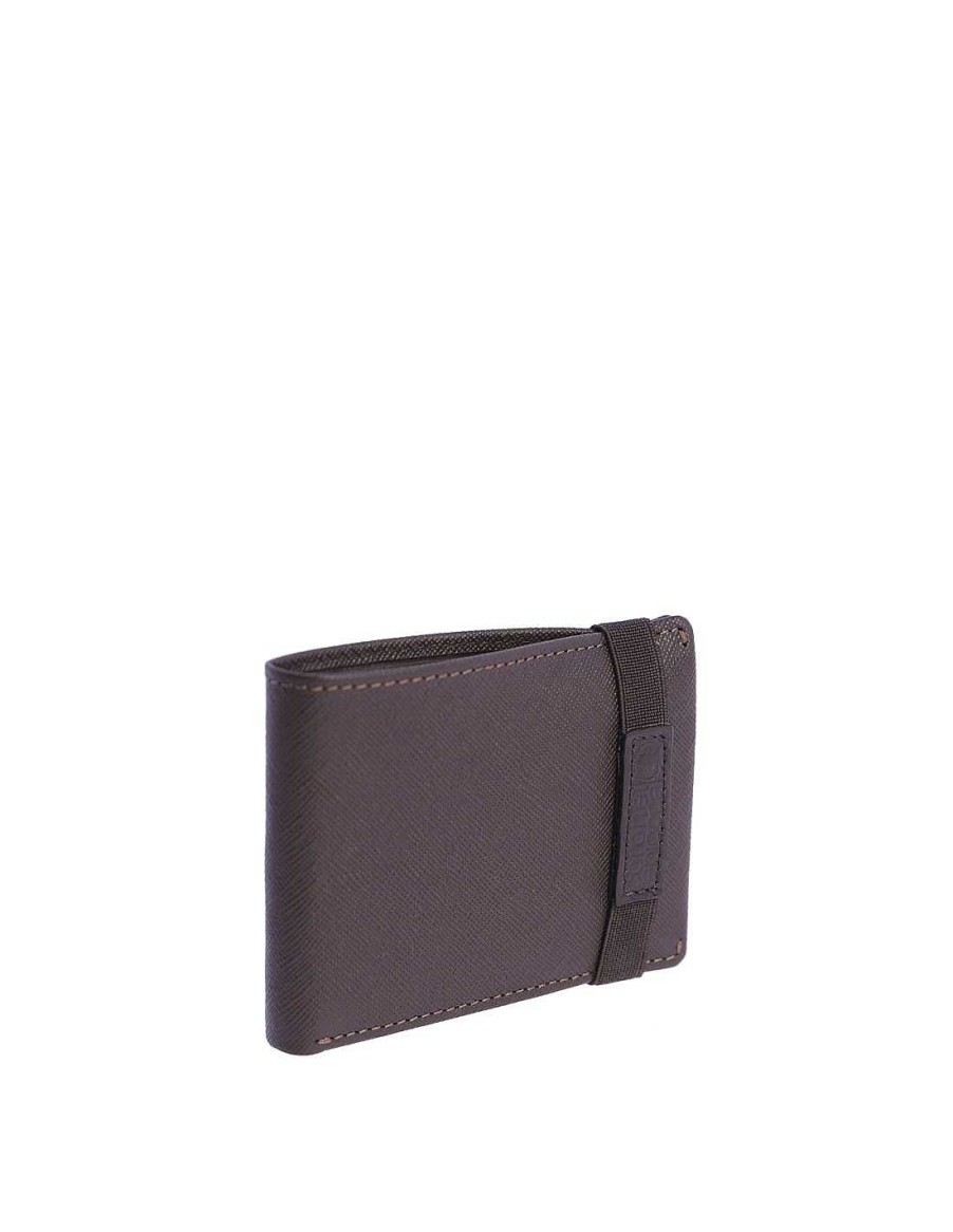 Men CORONEL TAPIOCCA | Colonel Tapiocca Fabian Men's Wallet With Rfid Protection Brown