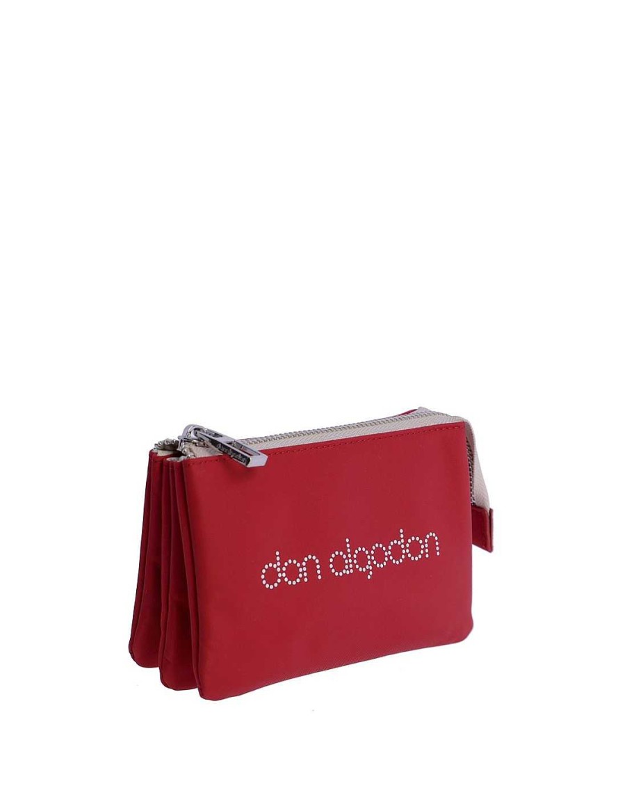 Bags DON ALGODON | Don Algodon Montserrat Women's Purse With Zipper Red