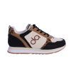 Footwear DON ALGODON | Don Algodon Erica Pu Women's Sports Sneakers Brown