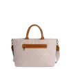 Bags Fun&Basics | Fun&Basics Orfilia Women's Handbag in Synthetic Leather with Zipper Beige