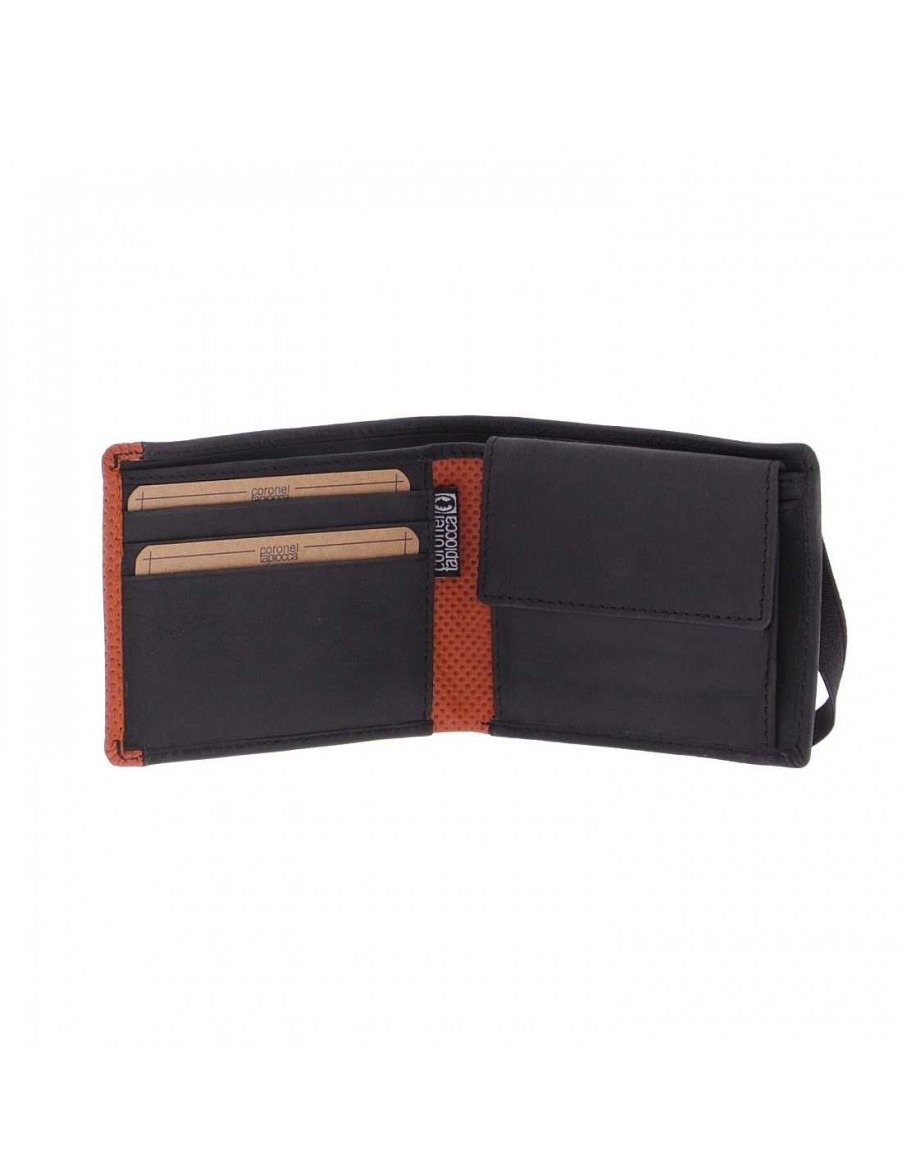 Men CORONEL TAPIOCCA | Coronel Tapioca Aitor Wallet Black