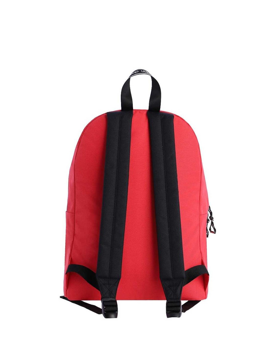 Bags DON ALGODON | Backpack With Case For Women Don Algodon Atina Nylon With Zipper Red