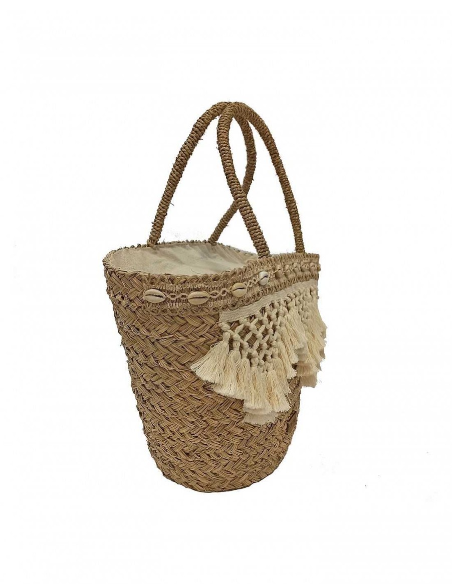 Bags FOR TIME | For Time Suna Raffia Women's Beach Carrycot Natural