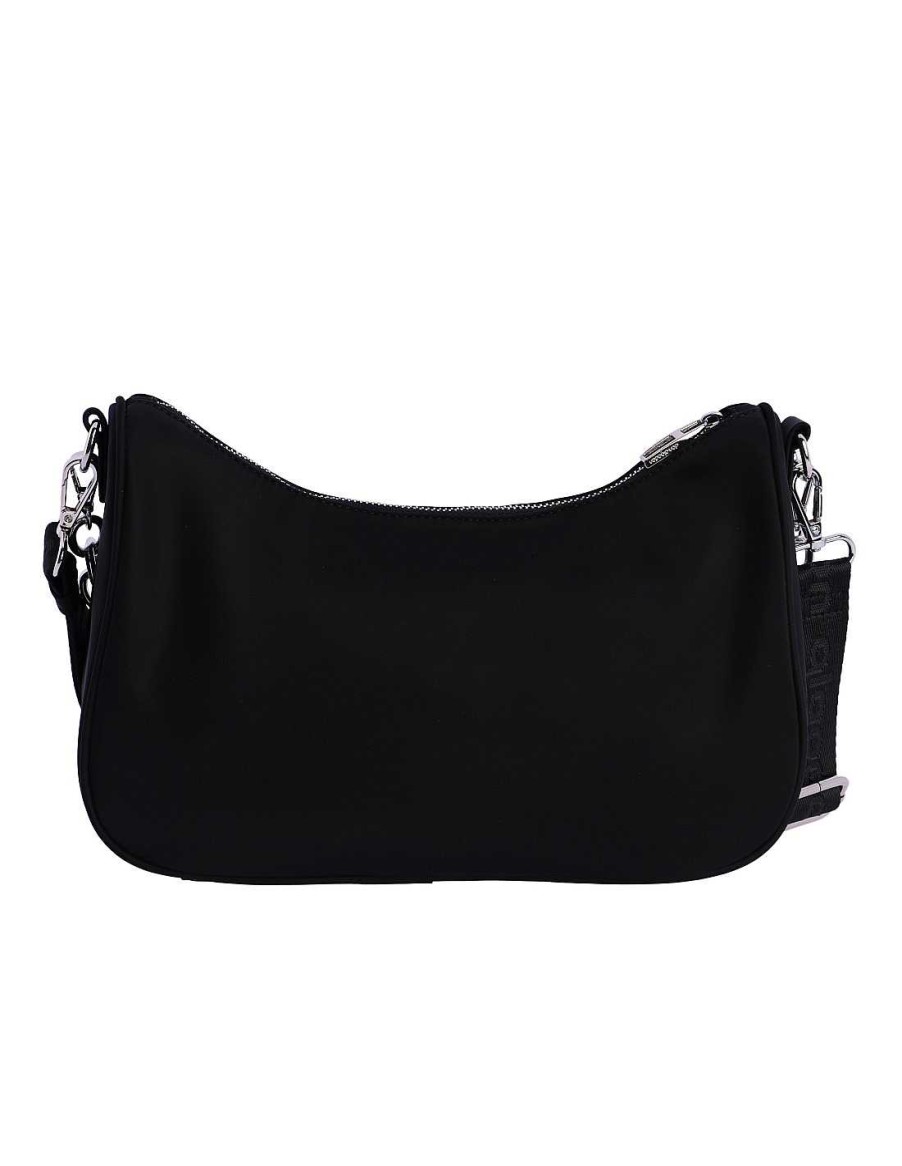 Bags DON ALGODON | Don Algodon Elena Crossbody and Shoulder Bag for Women with Zipper Black