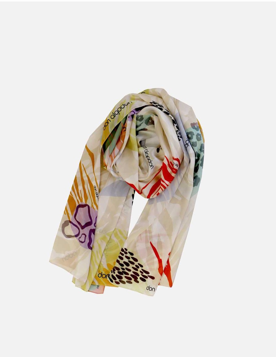 Accessories DON ALGODON | Don Algodon Women's Scarf Simone Multicolored