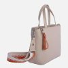 Bags DON ALGODON | Don Algodon Maxima Women's Handbag in Synthetic Leather with Zipper Silver