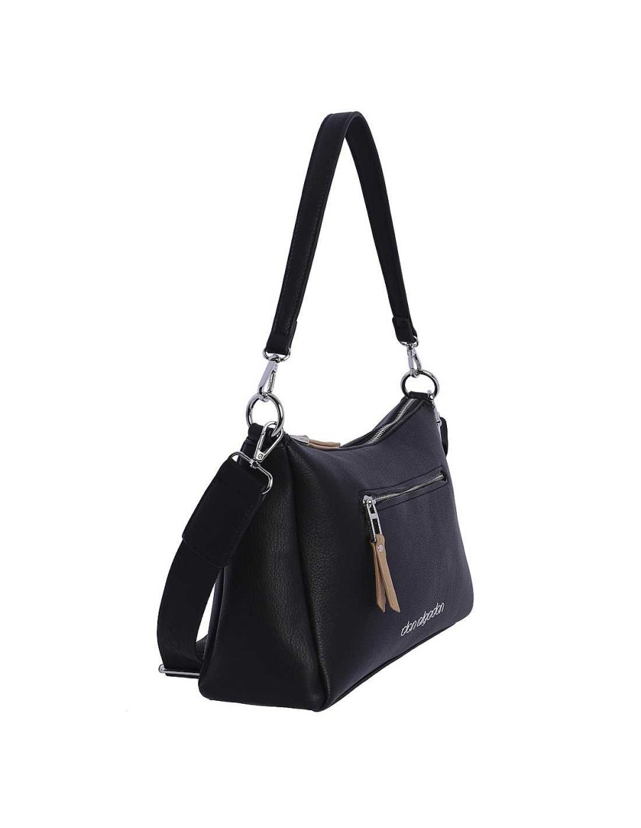 Bags DON ALGODON | Don Algodon Women's Gala Synthetic Leather Shoulder Bag Black