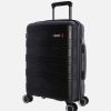 Accessories CORONEL TAPIOCCA | Coronel Tapioca - Cabin and Medium Travel Suitcase Set / Cabin Suitcase 55X40X20 / Medium Suitcase 64X45X25 - Fabio Black