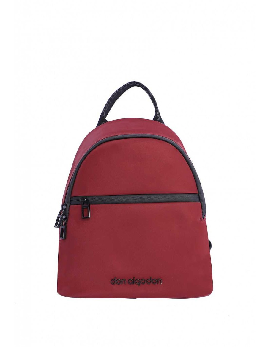 Bags DON ALGODON | Don Algodon Selena Nylon Women's Backpack Bordeaux