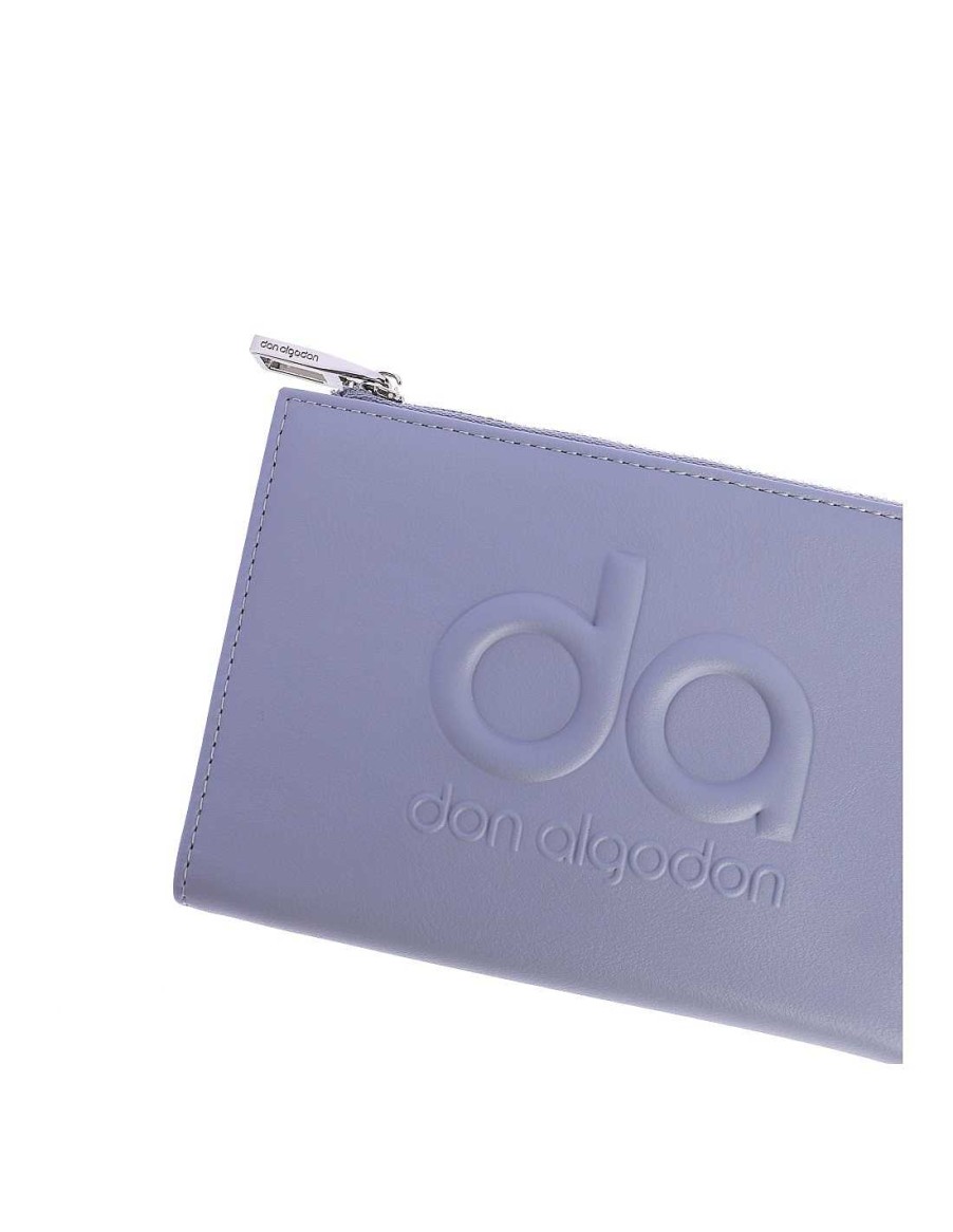 Bags DON ALGODON | Don Algodon Marcela Women's Purse With Zipper Blue