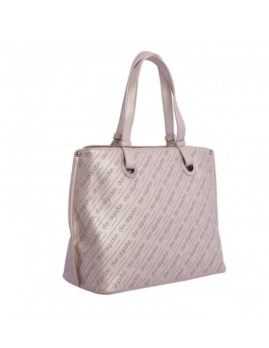 Bags DON ALGODON | Don Algodon Gene Synthetic Leather Women's Handbag Beige