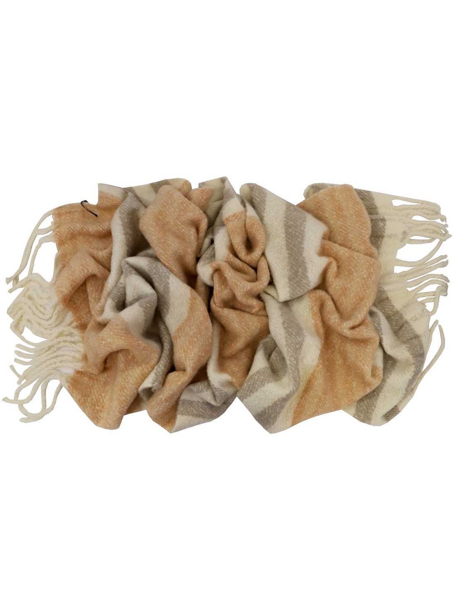 Accessories DON ALGODON | Scarf For Women Don Algodon Fedra Rectangular... Beige