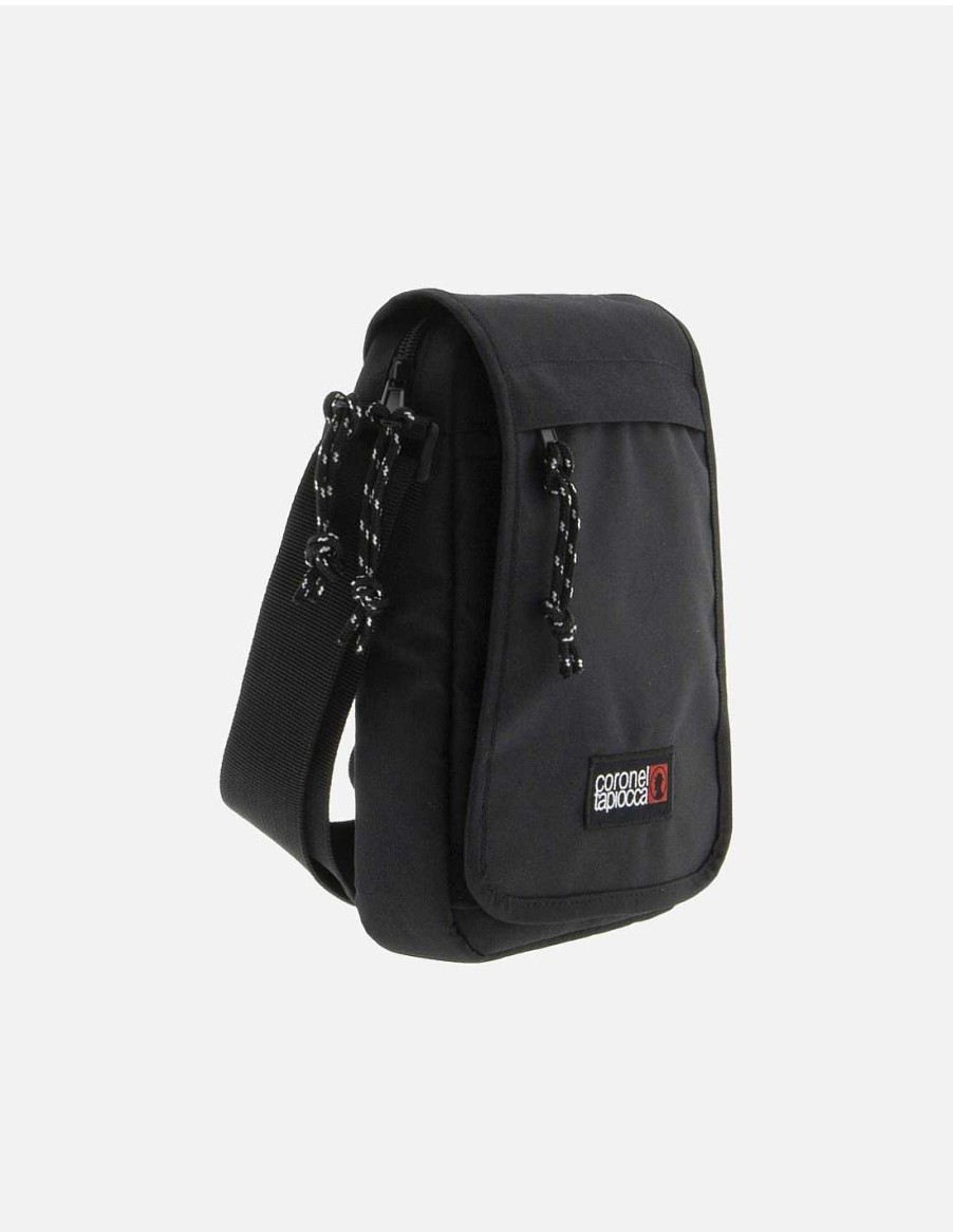 Men CORONEL TAPIOCCA | Colonel Tapiocca Denim Crossbody Bag Black