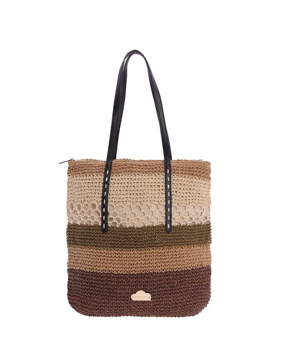 Bags DON ALGODON | Don Algodon Sunny Raffia Shopper Bag for Women Multicolored