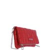 Bags DON ALGODON | Don Algodon Women's Milena Synthetic Leather Shoulder Bag with Zipper Silver