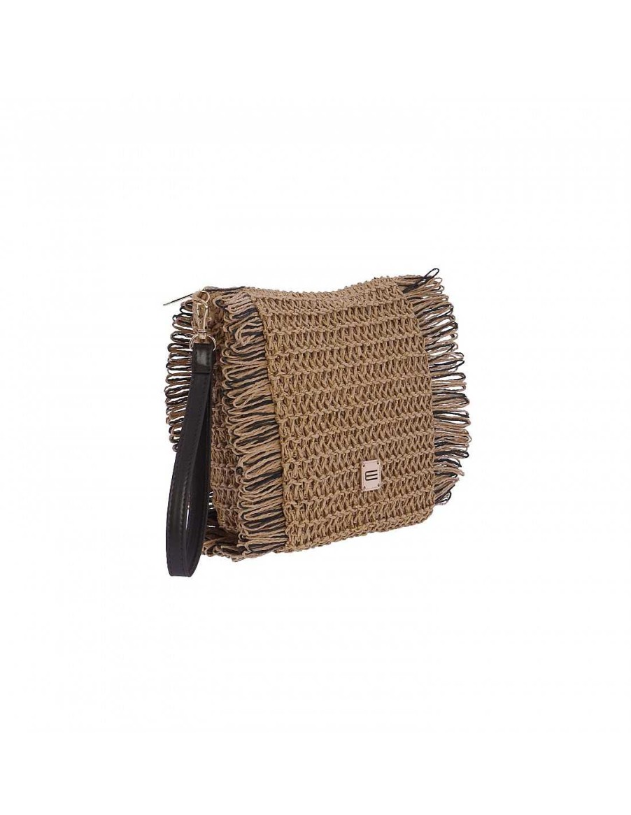 Bags EFERRI | Eferri Cide Paper Clutch Wallet Natural