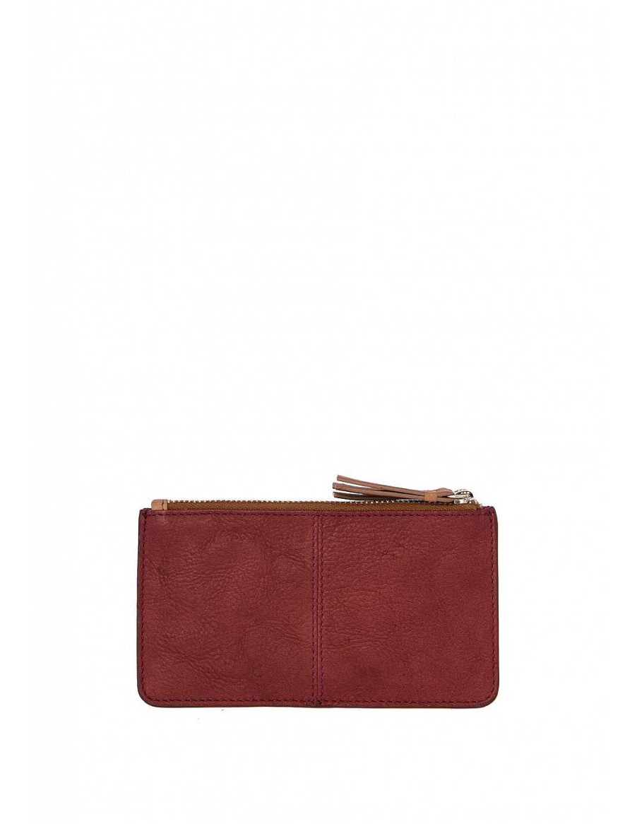 Wallets DON ALGODON | Wallet Purse Wki4758 Don Cotton Leather Red