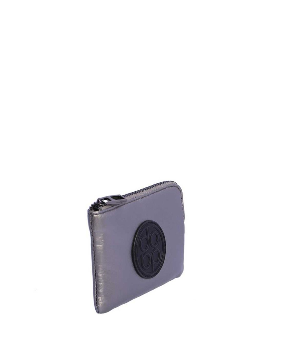 Wallets DON ALGODON | Don Algodon Vilma Technical Nylon Women's Purse Silver