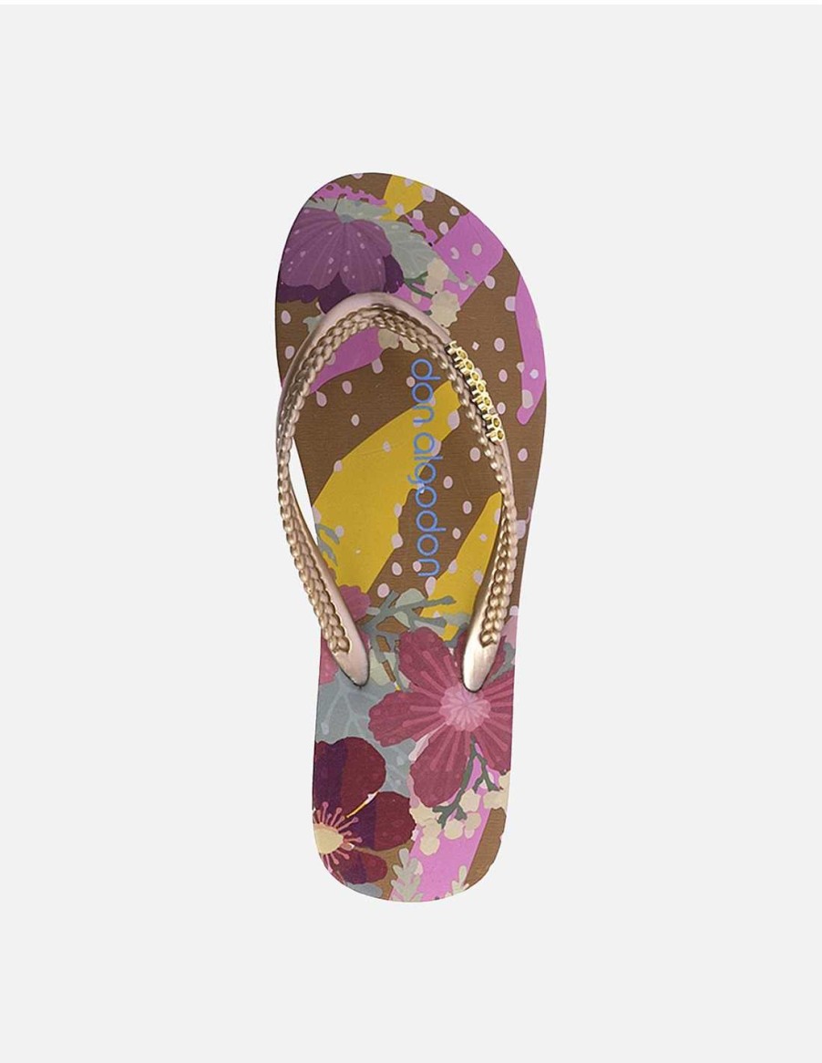 Footwear DON ALGODON | Don Algodon Delfos Pvc Water Flip Flops For Women Multicolored