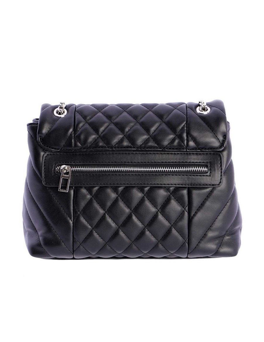 Bags DON ALGODON | Don Algodon Elina Women's Shoulder Bag With Zipper Black