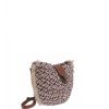 Bags EFERRI | Eferri Valta Raffia Women's Shoulder Bag With Zipper Multicolored