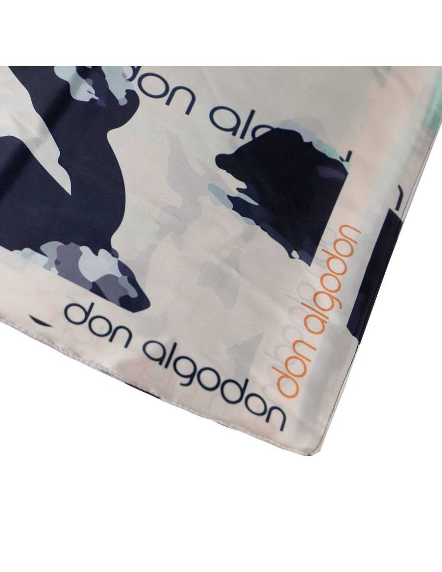 Accessories DON ALGODON | Don Algodon Women's Scarf Rectangular Gem Multicolored