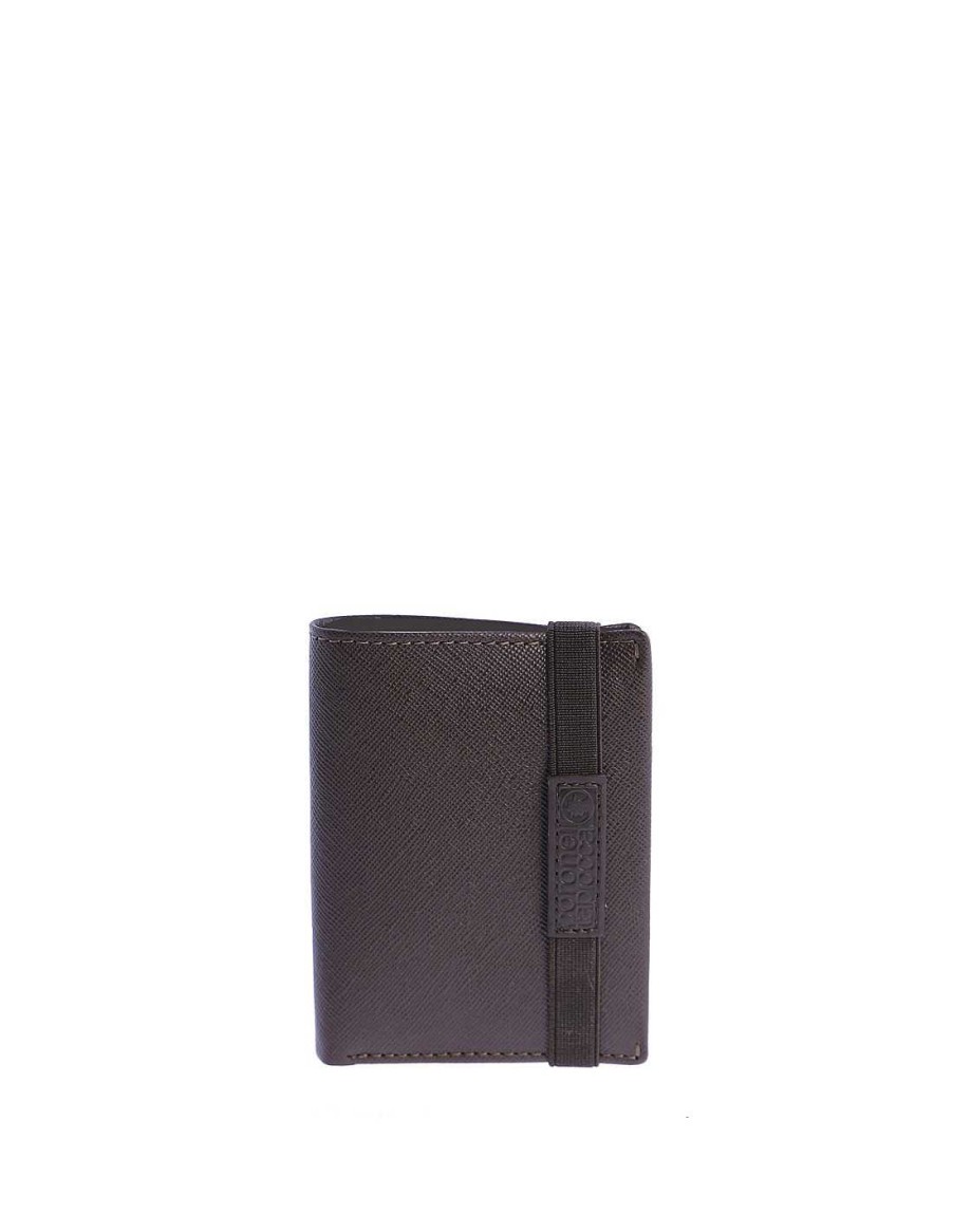 Men CORONEL TAPIOCCA | Colonel Tapiocca Fabricio Men's Wallet With Rfid Protection Brown