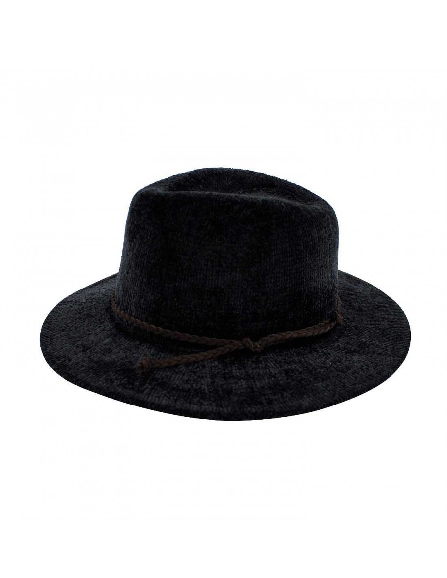 Accessories FOR TIME | For Time Panama Saishalday Hat Black