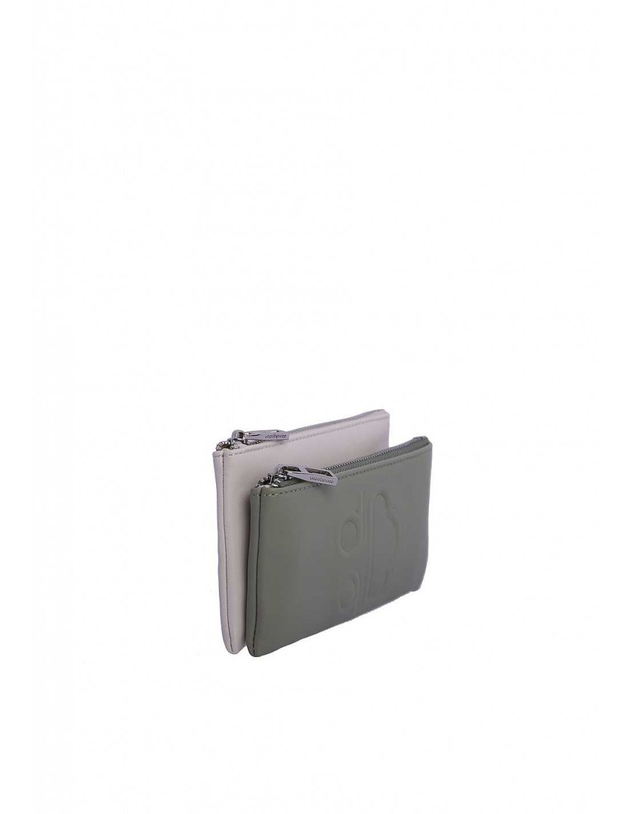 Wallets DON ALGODON | Don Algodon Jade Synthetic Leather Women's Wallet Green