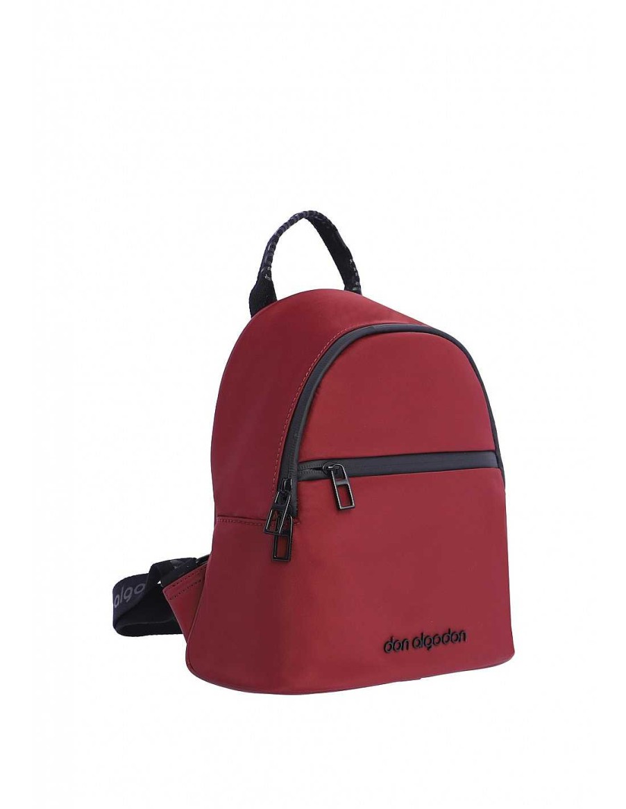 Bags DON ALGODON | Don Algodon Selena Nylon Women's Backpack Bordeaux