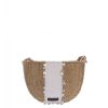 Bags FOR TIME | For Time Vina Women's Jute Shoulder Bag with Zipper Natural