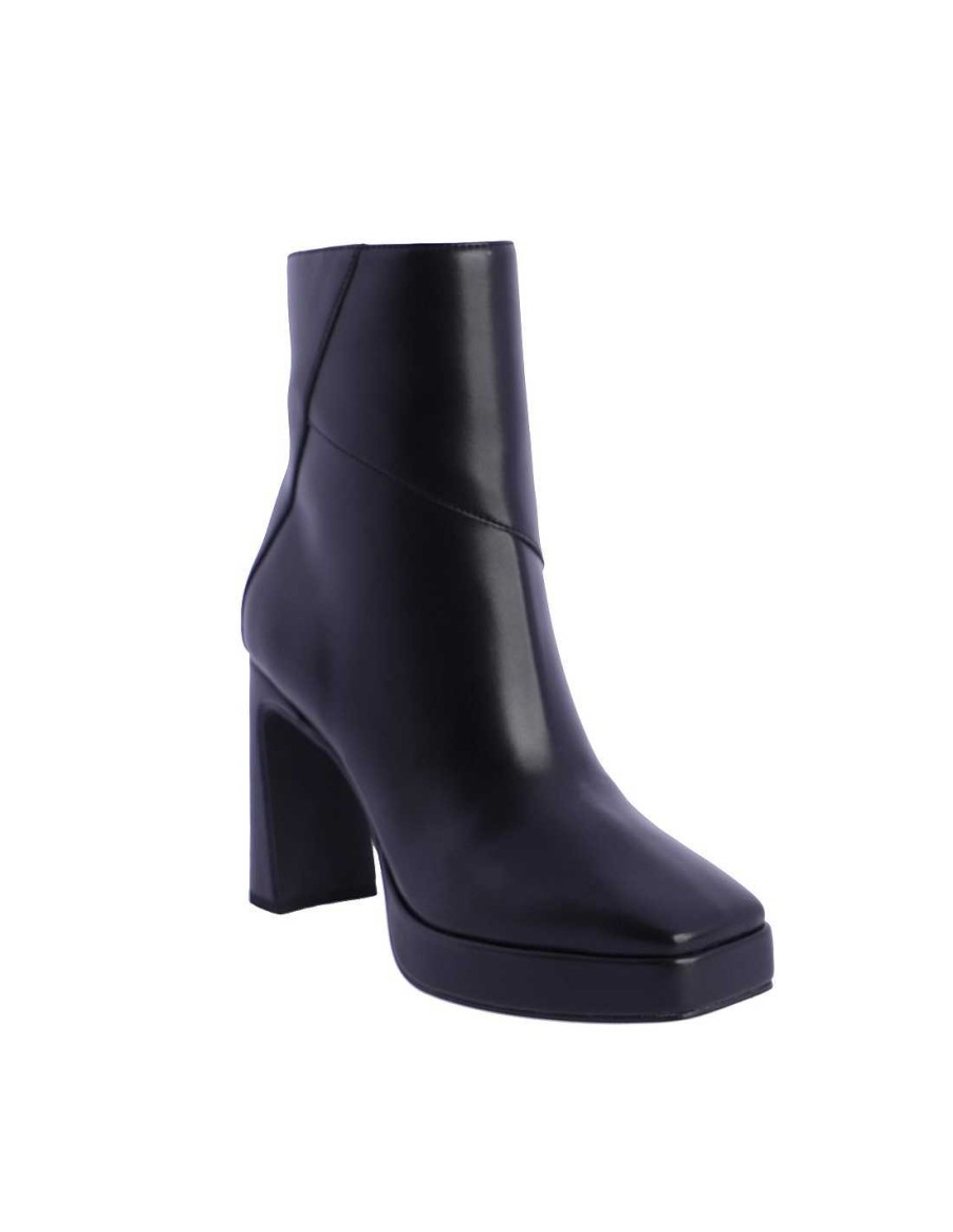 Footwear DON ALGODON | Don Cotton Synthetic Ankle Boot for Women Black