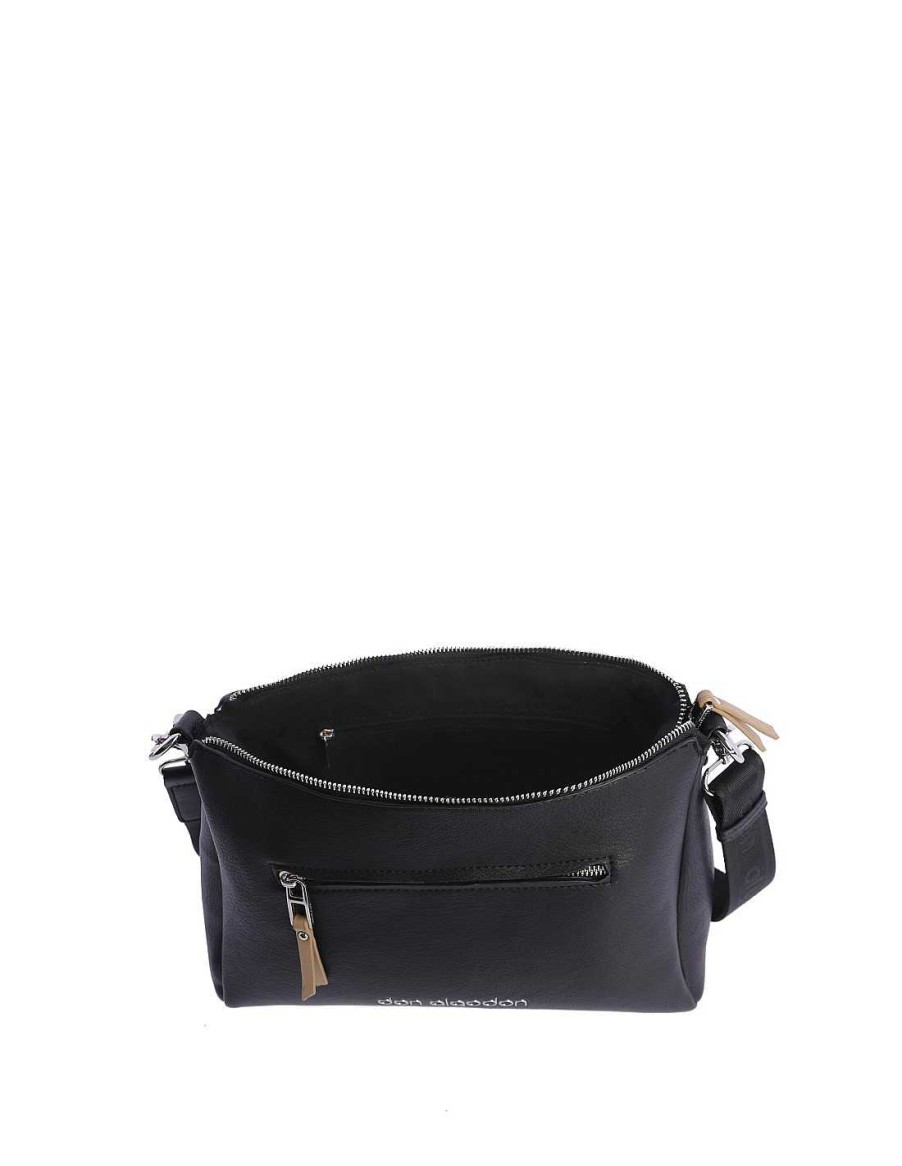 Bags DON ALGODON | Don Algodon Women's Gala Synthetic Leather Shoulder Bag Black