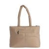 Bags Fun&Basics | Fun&Basics Jovita Nylon Women's Shopper Bag with Zipper Beige