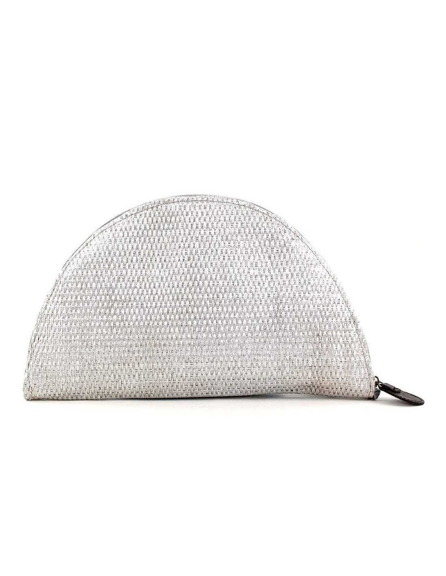 Bags EFERRI | Eferri Gina Raffia Handbag Grey