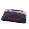 Wallets DON ALGODON | Medium Don Algodon Gala Nylon Purse In Tofu Color With Llera Cream