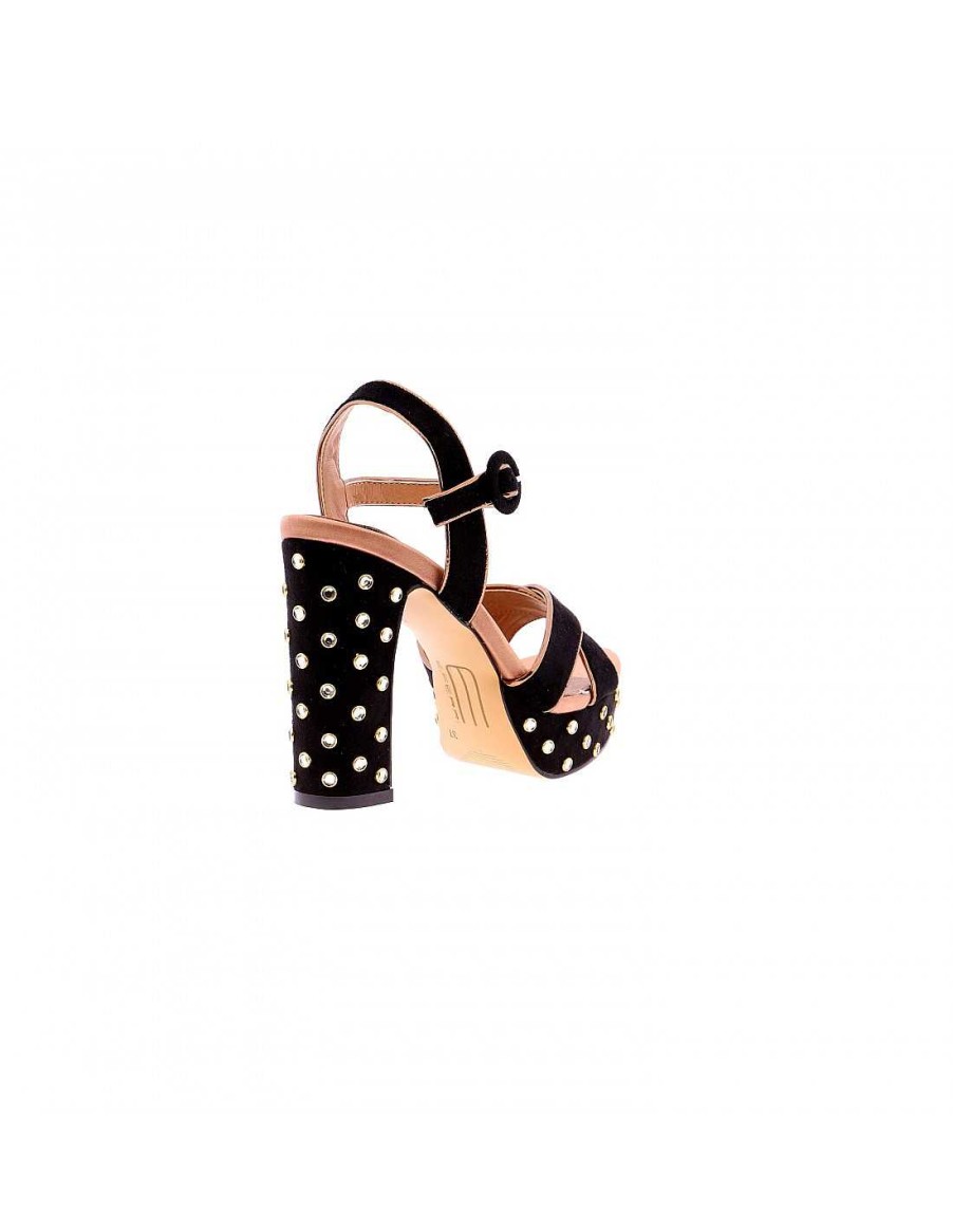 Footwear EFERRI | Eferri Corbigny Party Sandal Black