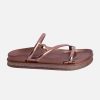 Footwear DON ALGODON | Don Algodon Atenas Pvc Water Flip Flops for Women Bronze