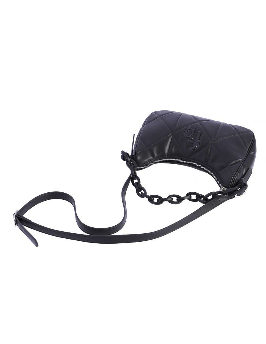 Bags Fun&Basics | Lilian Women's Shoulder Bag With Zipper Black