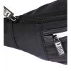 Men CORONEL TAPIOCCA | Colonel Tapiocca Amadeo Men's Nylon Waist Bag with Zipper Black