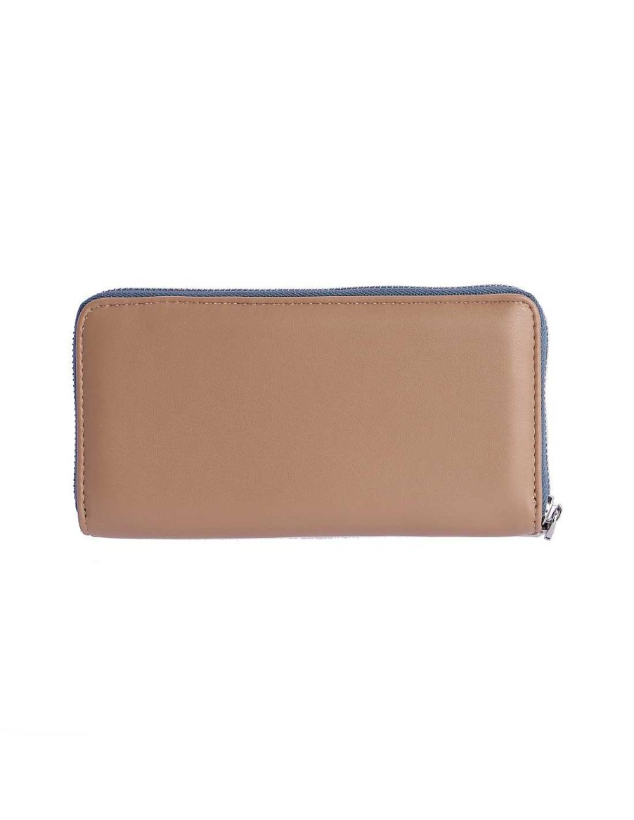 Wallets Fun&Basics | Lucia Women's Wallet With Zipper Camel