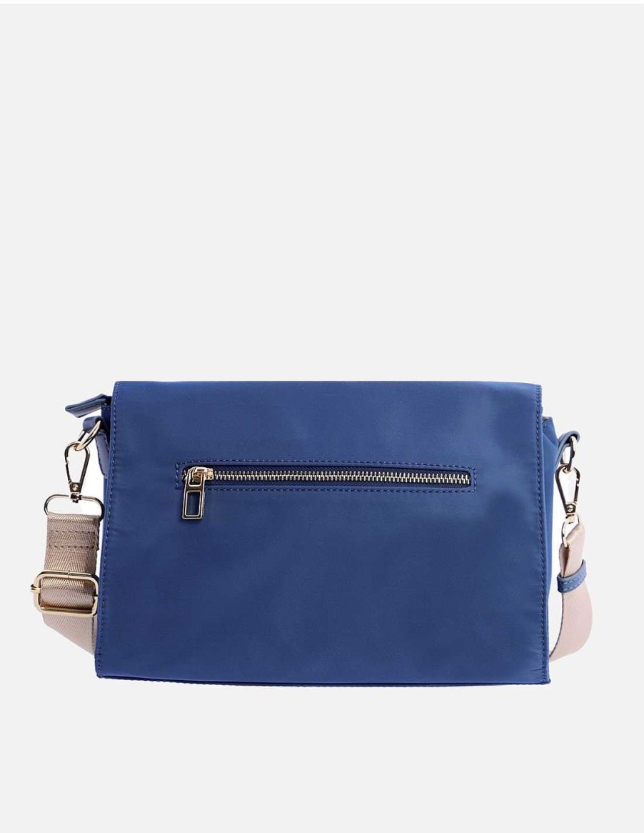 Bags DON ALGODON | Don Algodon Serrana Nylon Women's Shoulder Bag Blue