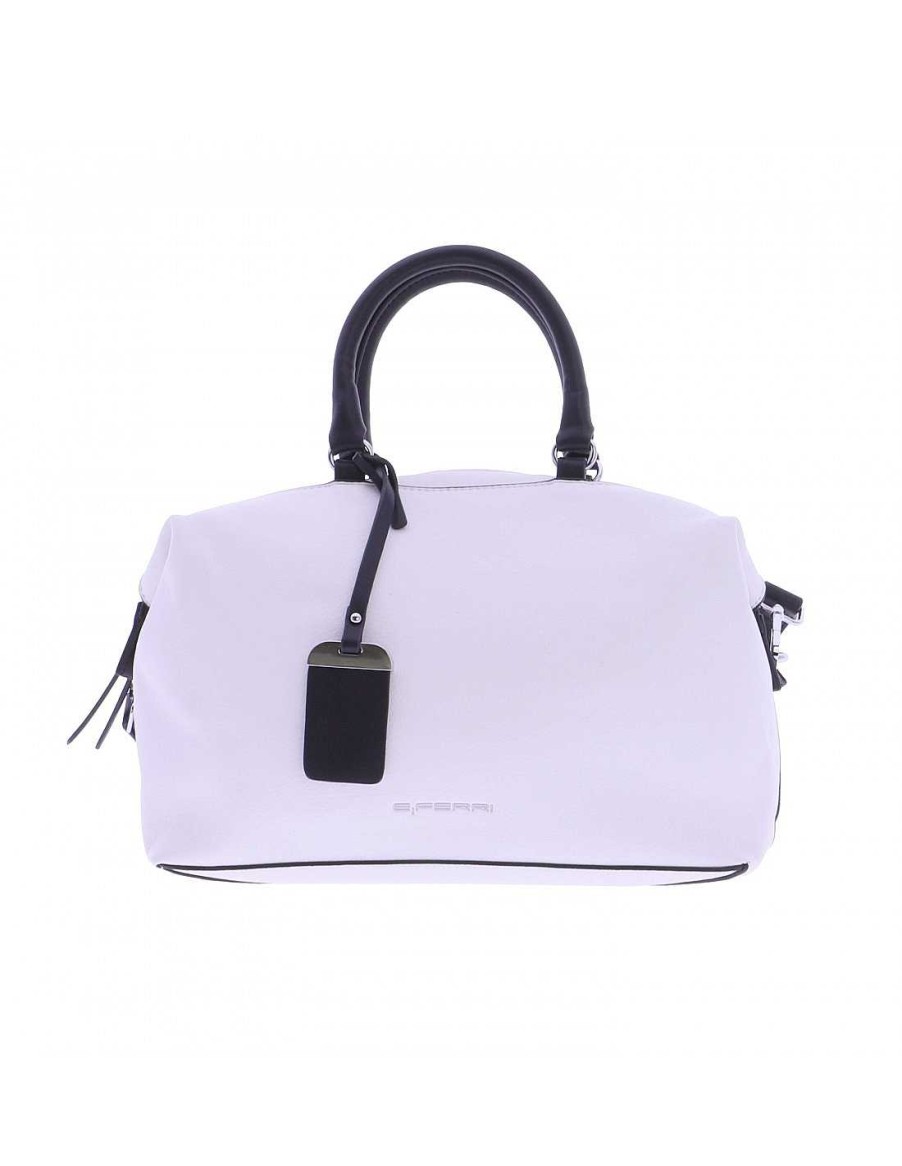 Bags EFERRI | Salermo Short Handle Bag by Eferri White